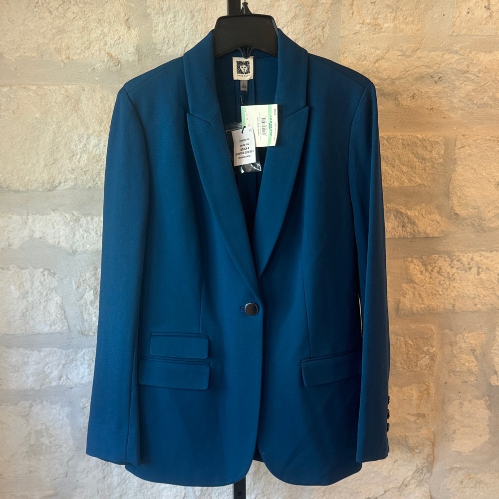 Anne Klein Teal Blazer